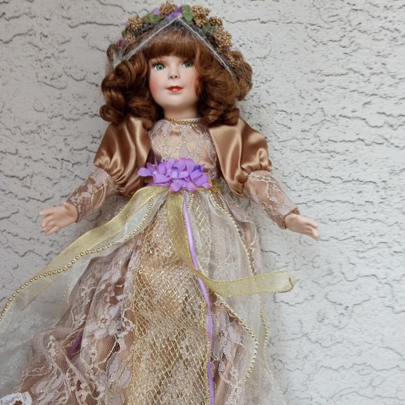 Angel of HOPE Porcelain Doll Patrica Rose Paradise Galleries w Box Christmas - Picture 3 of 13